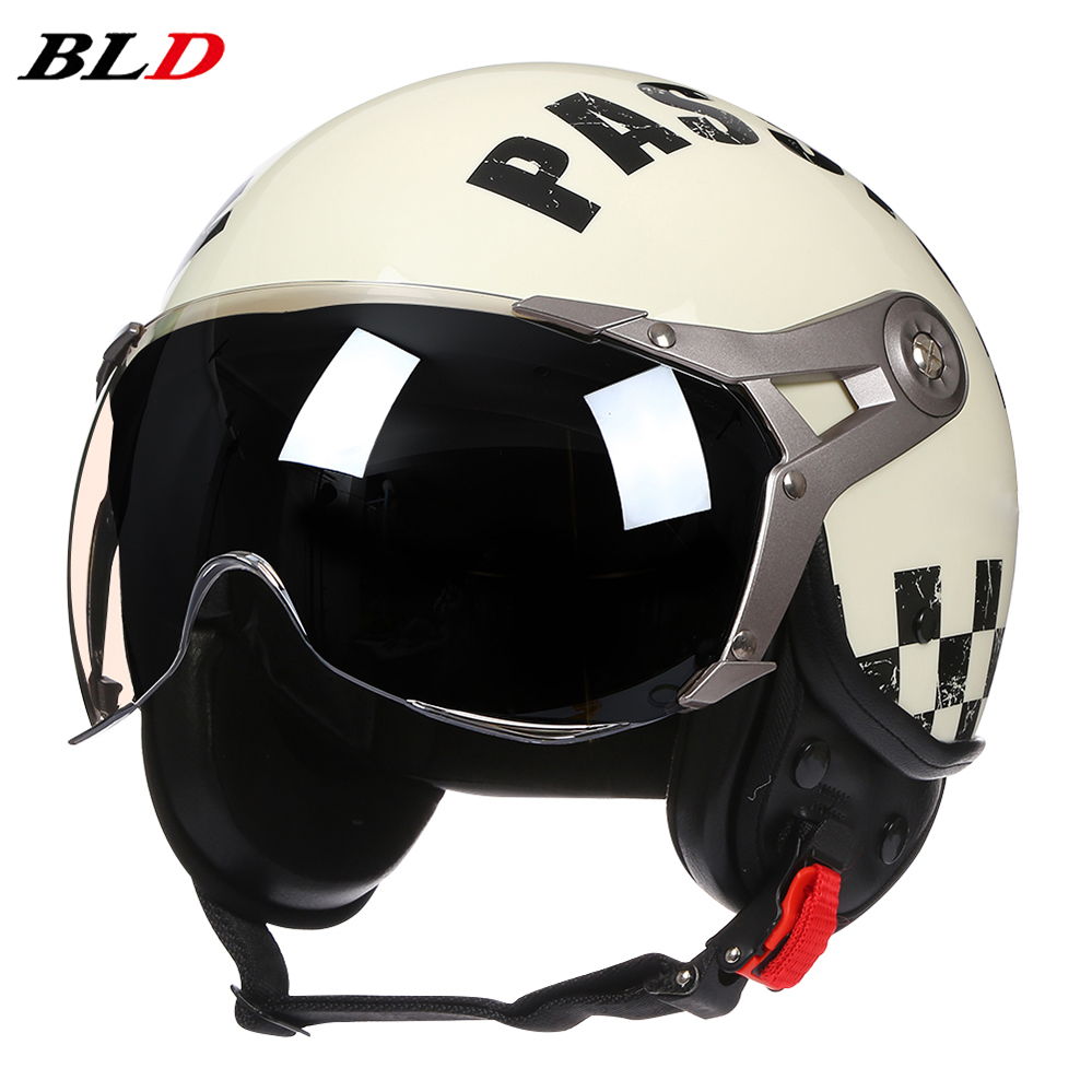Retro 3/4 Open Face Helmet Vin - огляд і ціна Vintage Open Face Retro Helmet