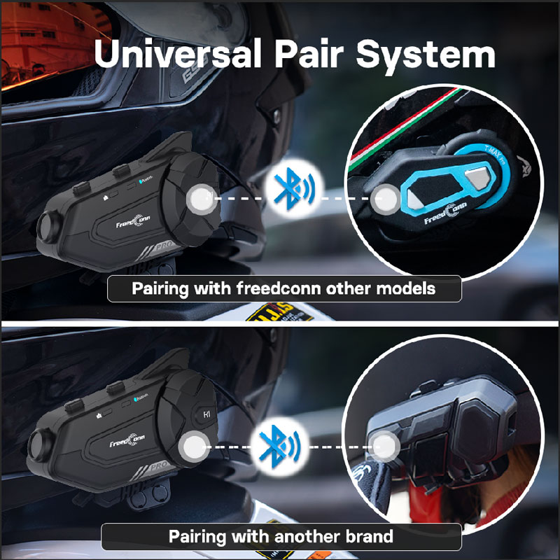 Freedconn Motorcycle Intercom  - огляд і ціна Universal Motorcycle Helmet Intercom Headset