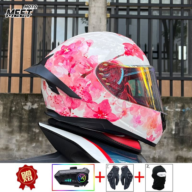 ORZ Motorcycle Bluetooth Helme - огляд і ціна Full Face Motorcycle Helmet With Bluetooth