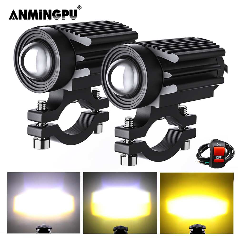 Motorcycle LED Light motorcycl - огляд і ціна Universal Motorcycle Led Headlight Projector