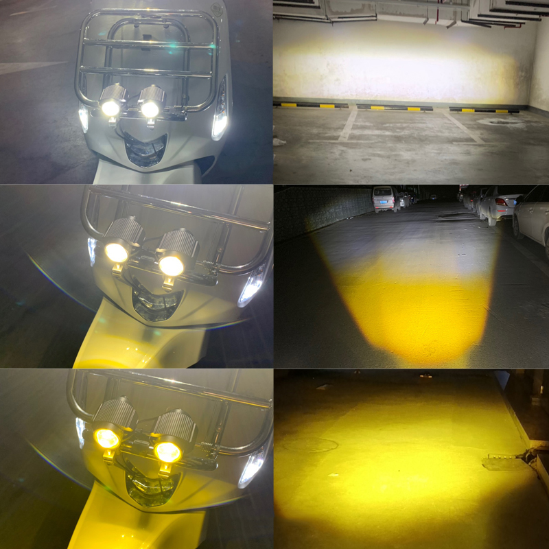 Motorcycle LED Light motorcycl - огляд і ціна Universal Motorcycle Led Headlight Projector