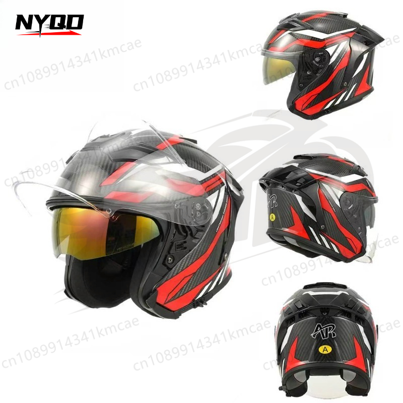 Carbon Fiber Motorcycles Helme - огляд і ціна Carbon Fiber Lightweight Motorcycle Helmet