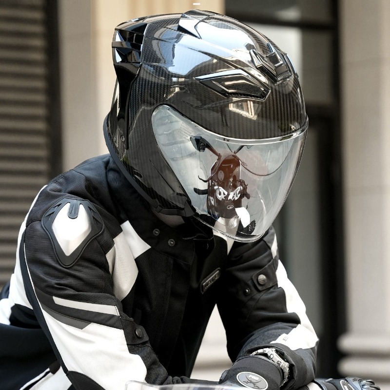 Carbon Fiber Motorcycles Helme - огляд і ціна Carbon Fiber Lightweight Motorcycle Helmet