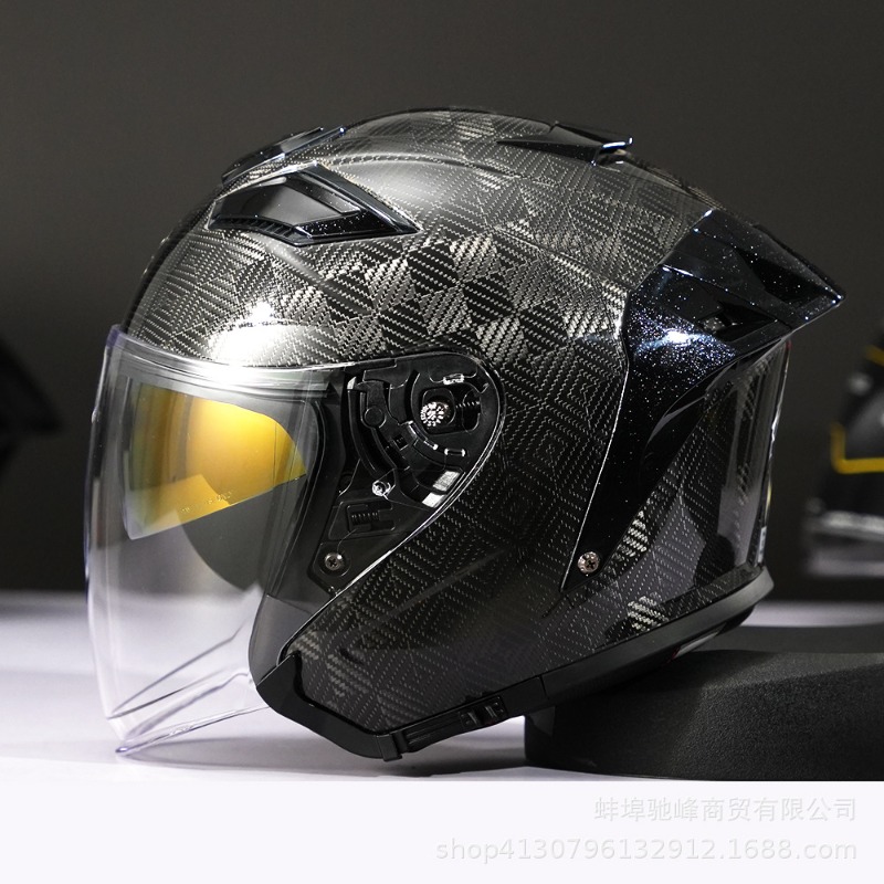 Carbon Fiber Motorcycles Helme - огляд і ціна Carbon Fiber Lightweight Motorcycle Helmet