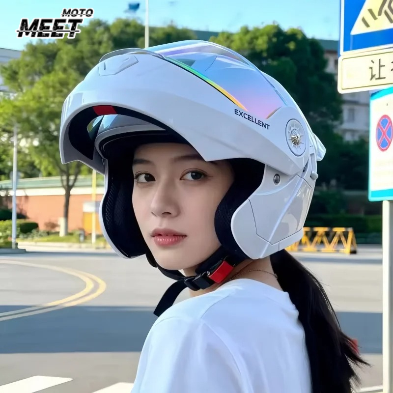 Four‑Season Modular Motorcycle - огляд і ціна Motorcycle Helmet Inner Sun Visor Lens