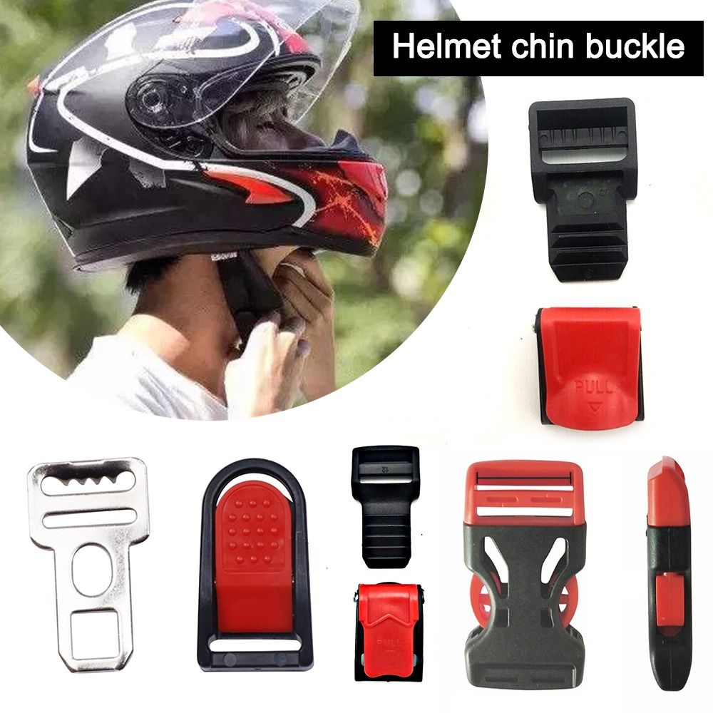 Plastic Motorcycle Helmet Lock - огляд і ціна Quick Release Buckle Motorcycle Helmet