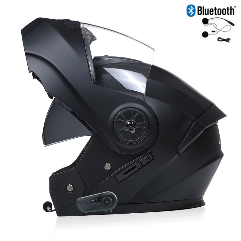 Bluetooth Men's Motorcycle Hel - огляд і ціна Full Face Motorcycle Helmet With Bluetooth