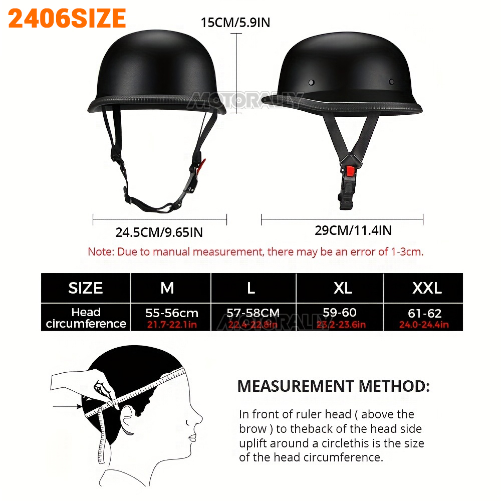 Motorcycle Helmet Vintage Moto - огляд і ціна Vintage Open Face Retro Helmet