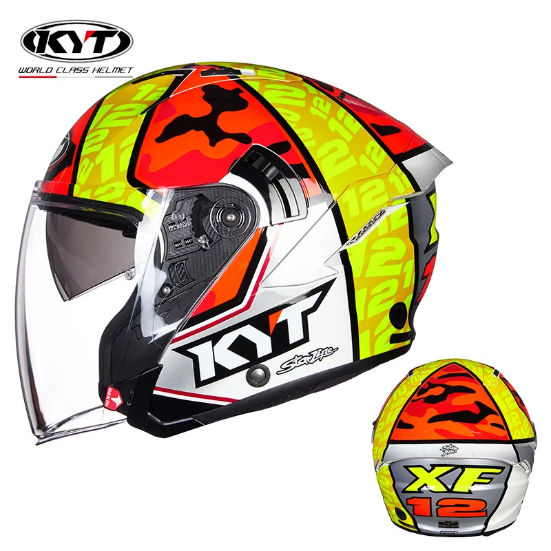 KYT Motorcycle Helmet Jet Vint - огляд і ціна Vintage Open Face Retro Helmet