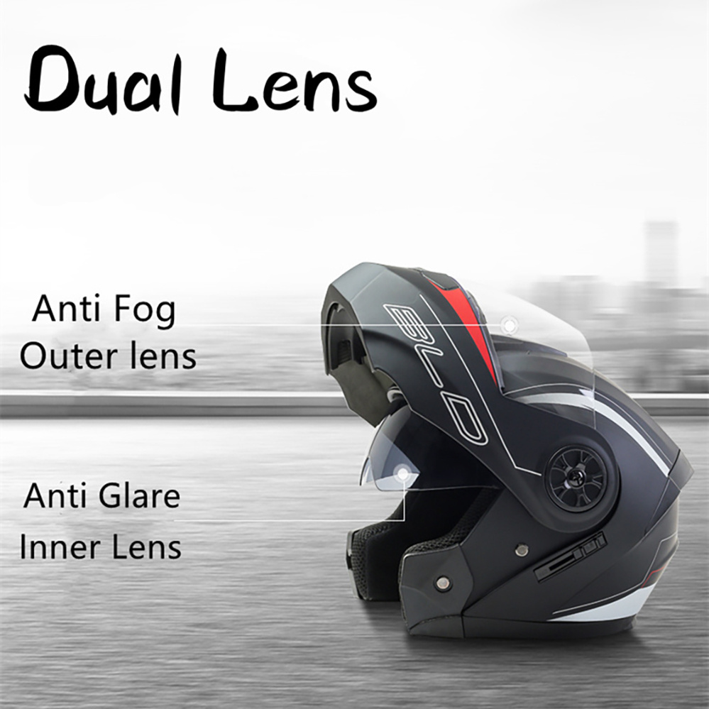 Modular Motorcycle Helmet Dual - огляд і ціна Motorcycle Helmet Inner Sun Visor Lens