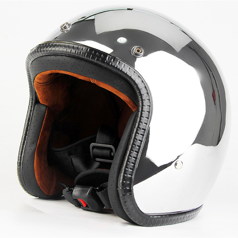 Open Face Motorcycle Helmet Vi - огляд і ціна Vintage Open Face Retro Helmet