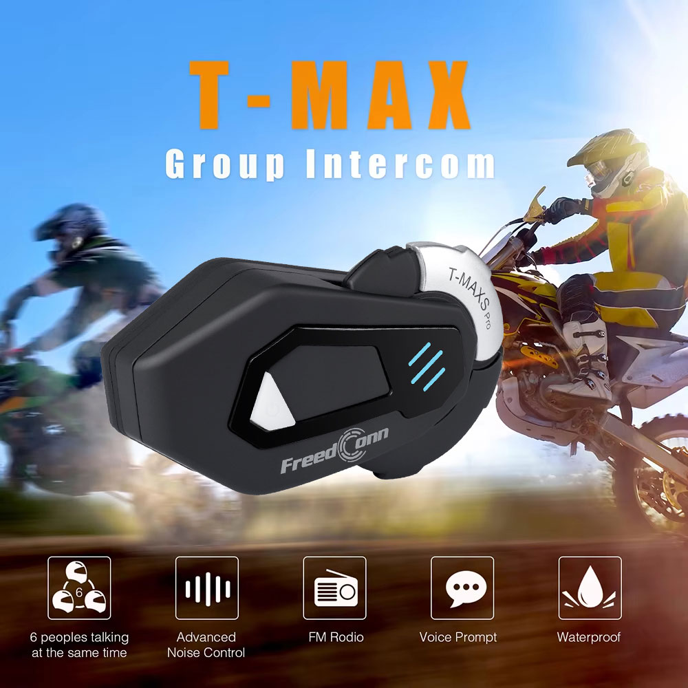 FreedConn T MAX S PRO Motorcyc - огляд і ціна Full Face Motorcycle Helmet With Bluetooth