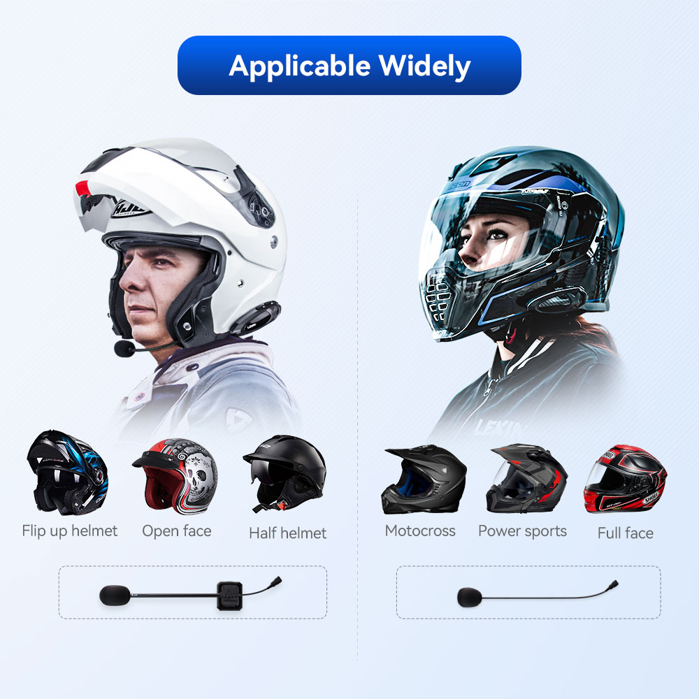 LEXIN-G2 Motorcycle Intercom H - огляд і ціна Universal Motorcycle Helmet Intercom Headset