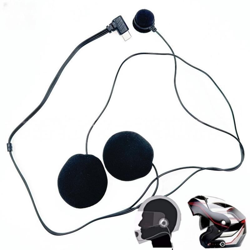 【Y】1Pcs Type-C HD Noise Reduct - огляд і ціна Full Face Motorcycle Helmet With Bluetooth
