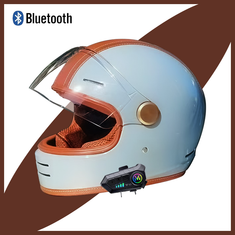 Vintage Casque Motorcycle Helm - огляд і ціна Vintage Open Face Retro Helmet