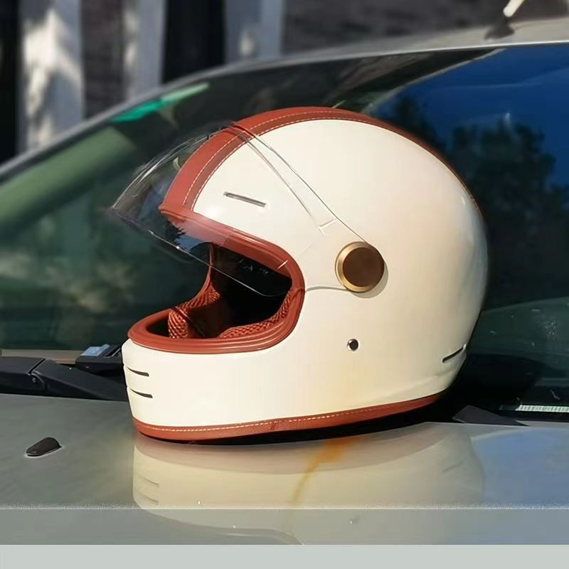 Vintage Casque Motorcycle Helm - огляд і ціна Vintage Open Face Retro Helmet