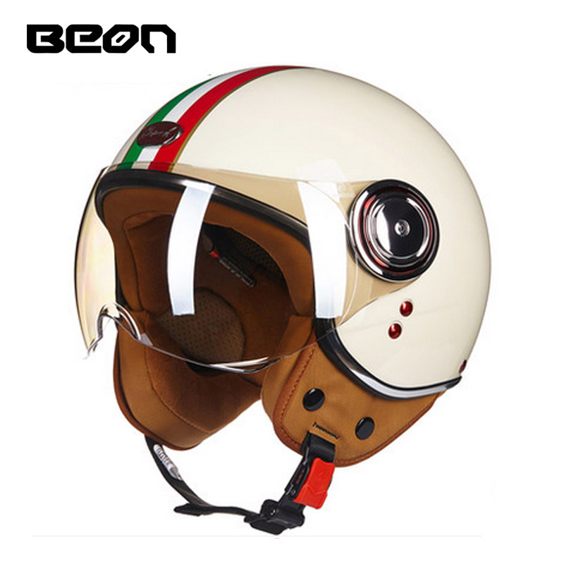 Capacete BEON 110B Open Face M - огляд і ціна Vintage Open Face Retro Helmet