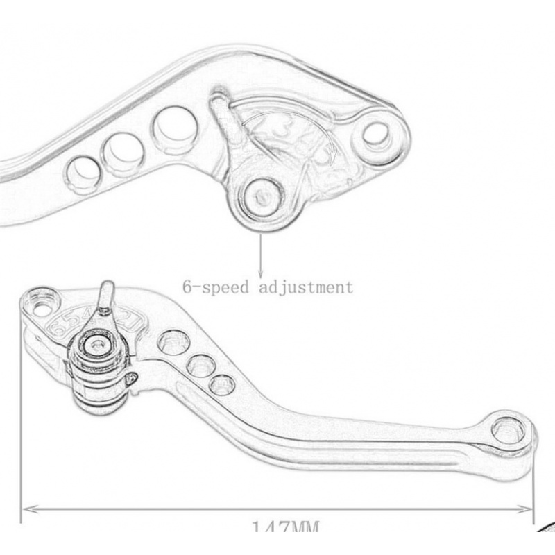 For BMW S1000RR S1000 RR S 100 - огляд і ціна Cnc Aluminum Adjustable Brake Clutch Levers