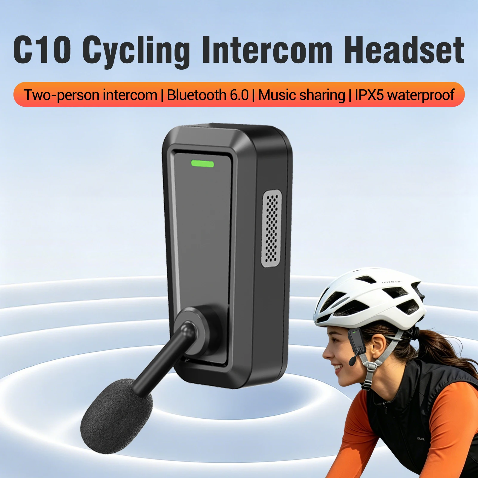 1/2PCS C10 Helmet Intercom Hea - огляд і ціна Universal Motorcycle Helmet Intercom Headset