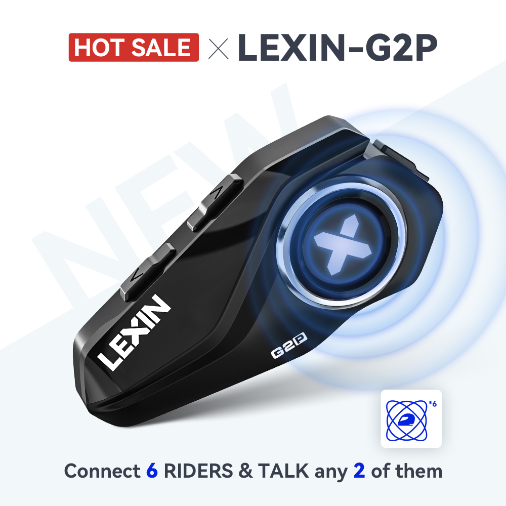 Lexin G2P Motorcycle Intercom  - огляд і ціна Universal Motorcycle Helmet Intercom Headset